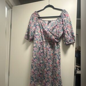 Floral Off-Shoulder Dress
